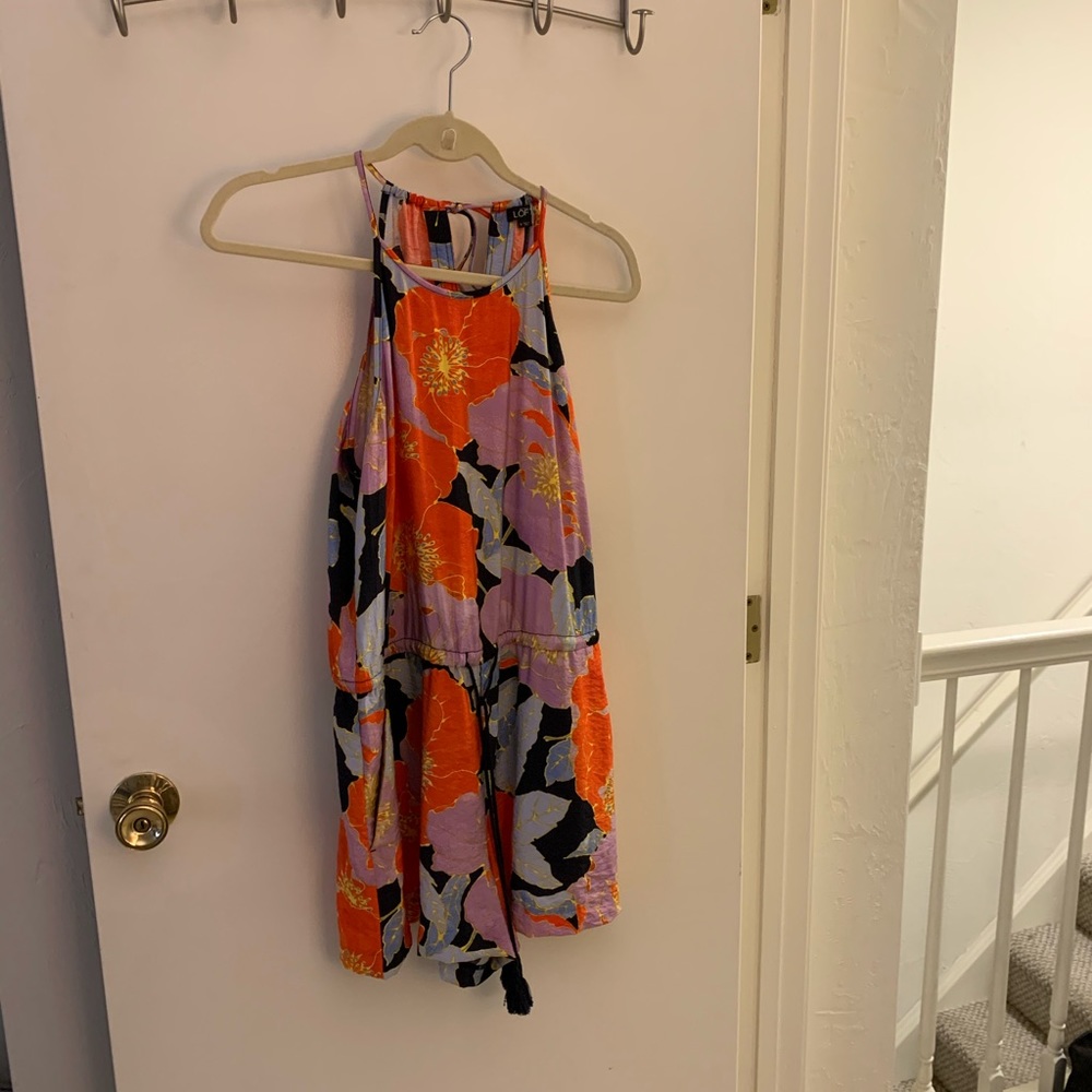 LOFT floral romper